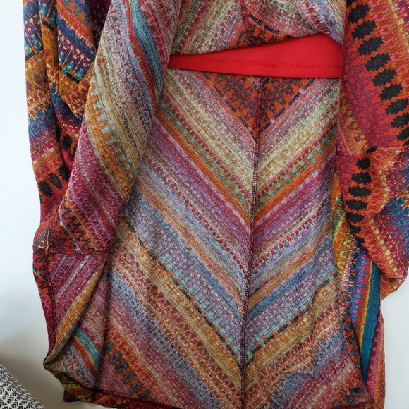 Boho Knit Maxi Skirt Retro Western Size XL - EUC! - Picture 12 of 14